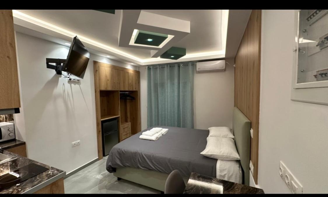 Luxury Semi Basement Apartment With Terrace Athen Exterior foto