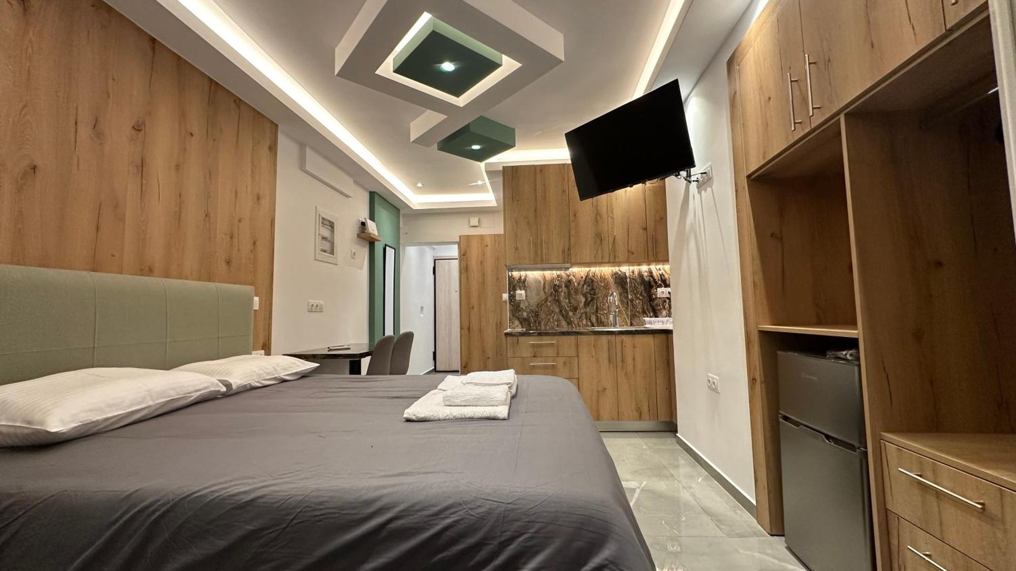 Luxury Semi Basement Apartment With Terrace Athen Exterior foto